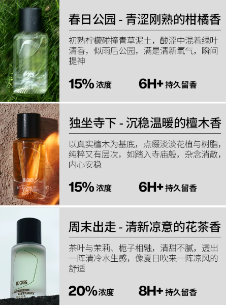 DOYES週末出走淡香水自然清新持久留香送女友禮物
