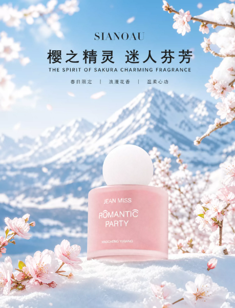 櫻花香水女士持久淡香女生小衆品牌平價學生大牌正品清新留香少女